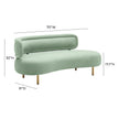 TOV Furniture Tischa Velvet Sofa