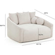 TOV Furniture Hanim Performance Boucle Daybed