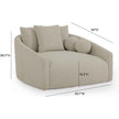 TOV Furniture Hanim Performance Boucle Daybed