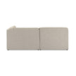 TOV Furniture Yvette 3-Piece Warm Grey Performance Boucle L-Sectional
