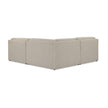 TOV Furniture Yvette 3-Piece Warm Grey Performance Boucle L-Sectional