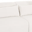 TOV Furniture Tarra 3-Piece Cream Performance Chenille Modular Sectional