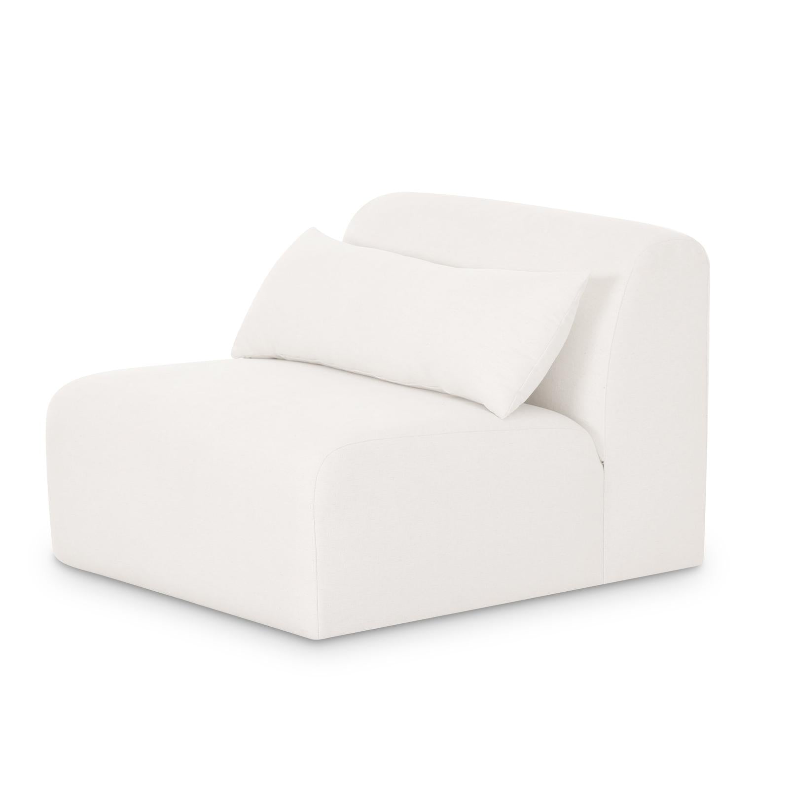 TOV Furniture Tarra Cream Performance Chenille Modular Components