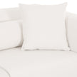 TOV Furniture Tarra 4-Piece Cream Performance Chenille Modular U-Sectional