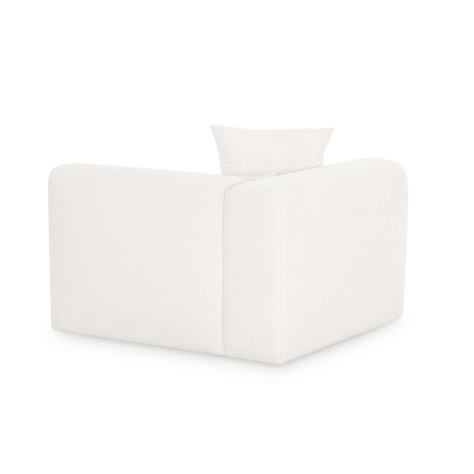 TOV Furniture Tarra Cream Performance Chenille Modular Components