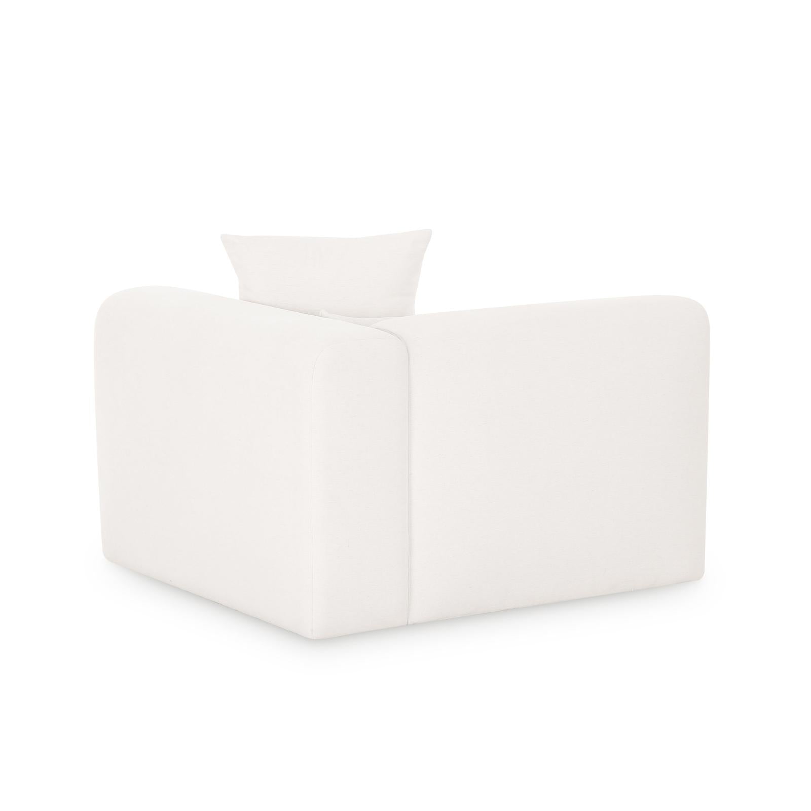TOV Furniture Tarra Cream Performance Chenille Modular Components