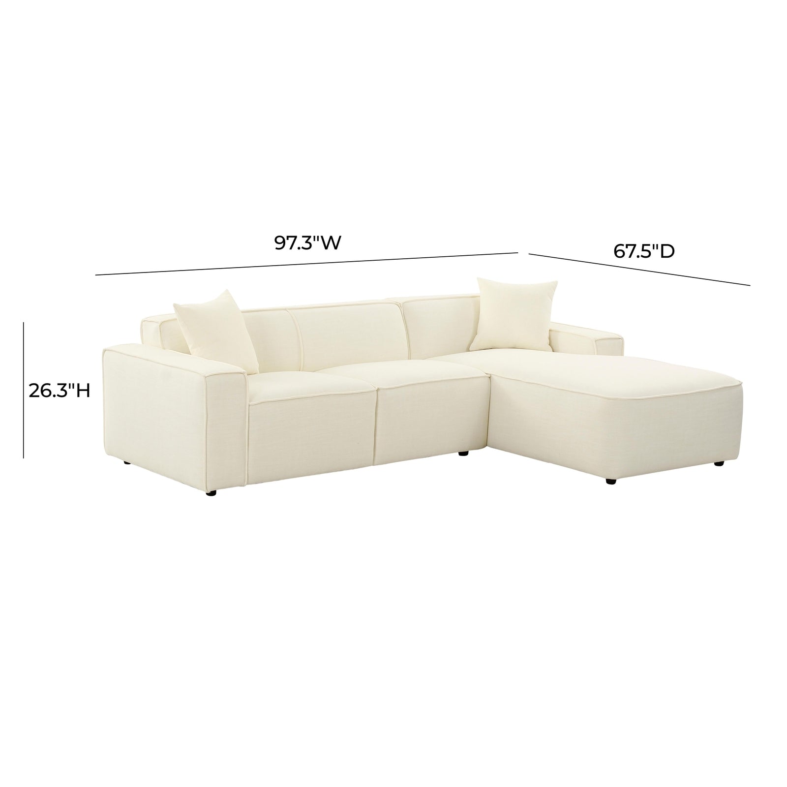TOV Furniture Olafur Sectional