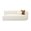 TOV Furniture Fickle Cream Boucle Modular Loveseat