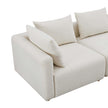 TOV Furniture Hangover Cream Boucle 5-Piece Modular L-Sectional