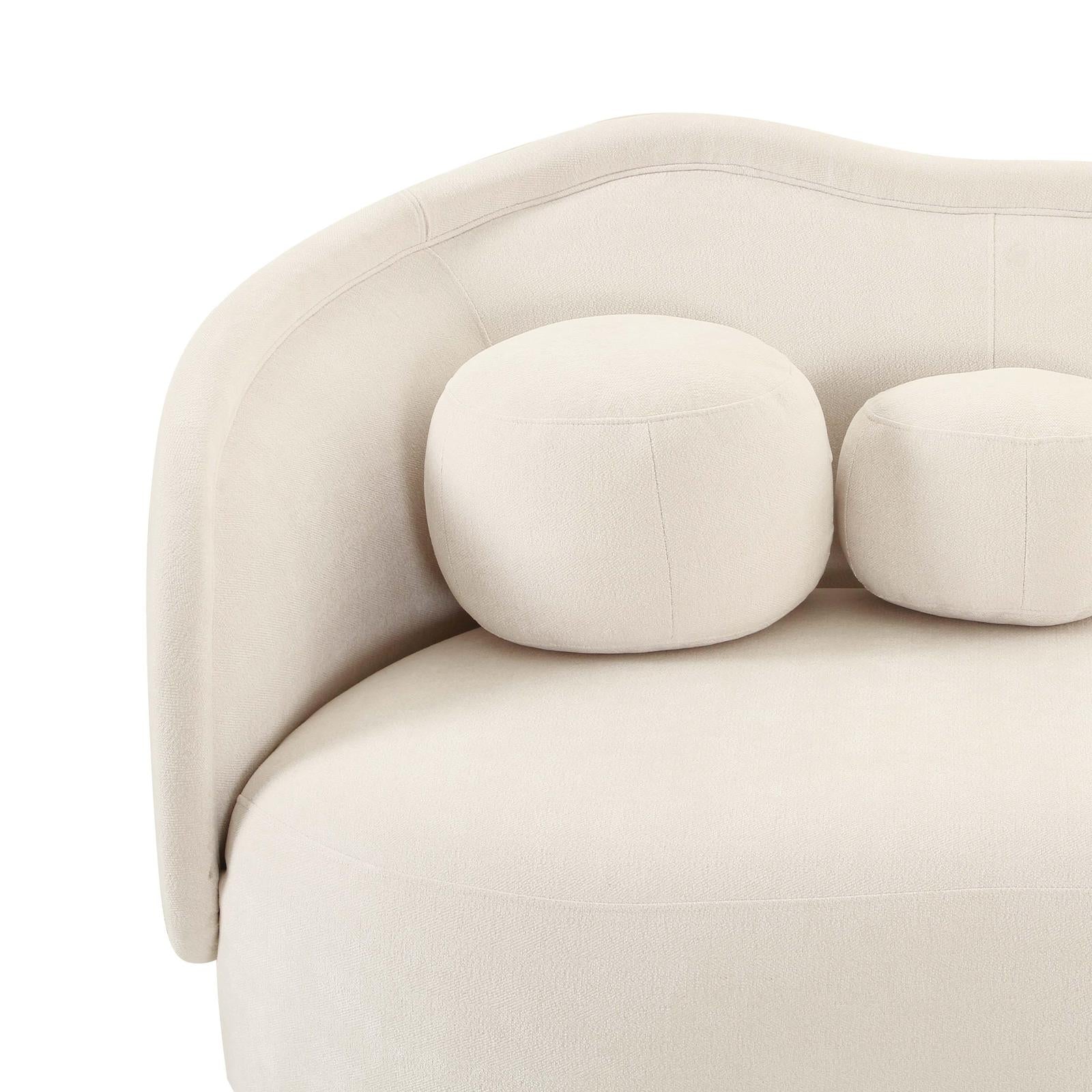 TOV Furniture Circe Textured Velvet Sofa