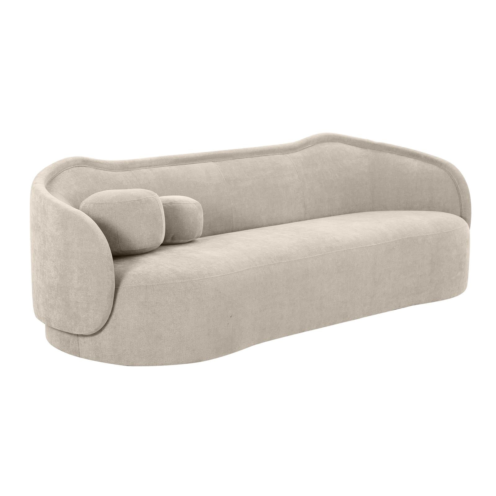 TOV Furniture Circe Textured Velvet Sofa