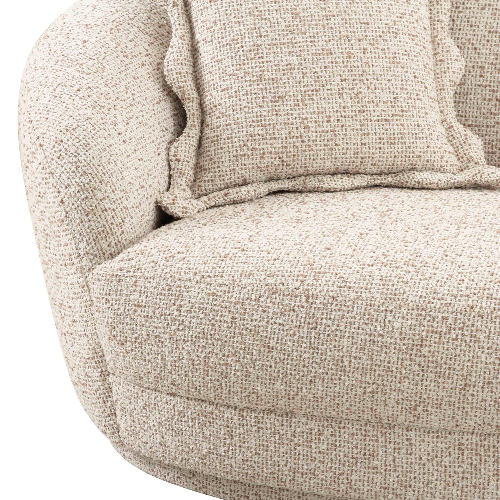 TOV Furniture Marion 2-Piece Two-Tone Textured Performance Boucle Sectional