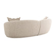 TOV Furniture Marion 2-Piece Two-Tone Textured Performance Boucle Sectional