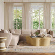 TOV Furniture Sylvie 4-Piece Cream Performance Boucle Sectional