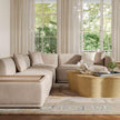 TOV Furniture Sylvie 4-Piece Cream Performance Boucle Chaise Sectional