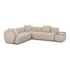 TOV Furniture Sylvie 4-Piece Cream Performance Boucle Chaise Sectional