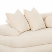TOV Furniture Lulu 2-Piece Cream Performance Boucle L-Shaped Sectional