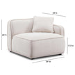 TOV Furniture Travie Performance Corduroy Velvet Chair