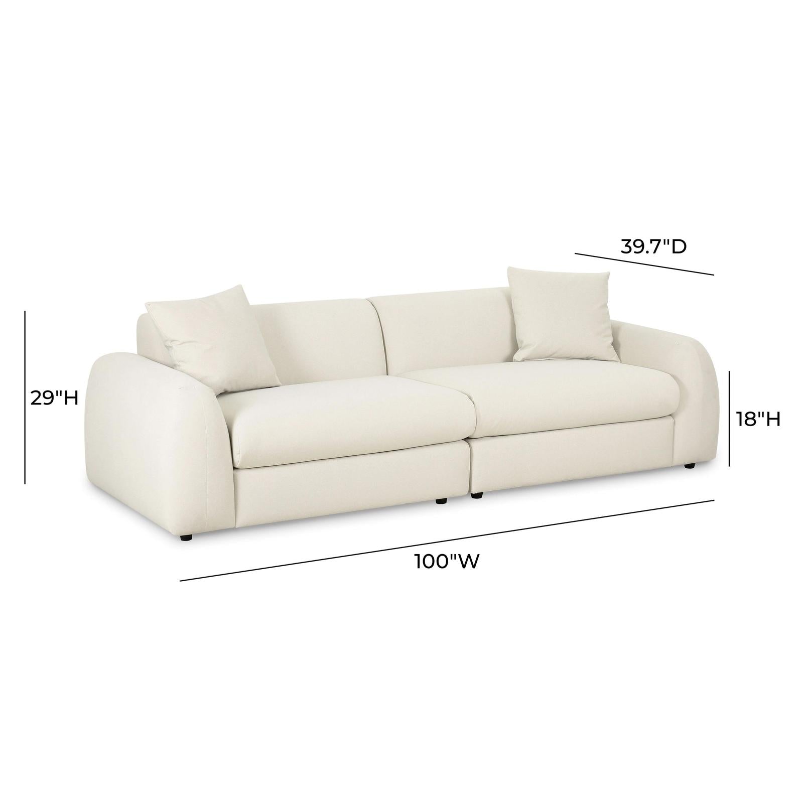 TOV Furniture Kourtney 100