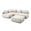 TOV Furniture Hangover 4-Piece Modular Chaise Sectional