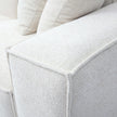TOV Furniture Mindy 4-Piece Performance Chenille Basketweave Modular Sectional