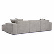 TOV Furniture Mindy 4-Piece Performance Chenille Basketweave Modular Sectional