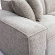 TOV Furniture Mindy 4-Piece Performance Chenille Basketweave Modular Sectional