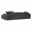 TOV Furniture Mindy 4-Piece Performance Chenille Basketweave Modular Sectional