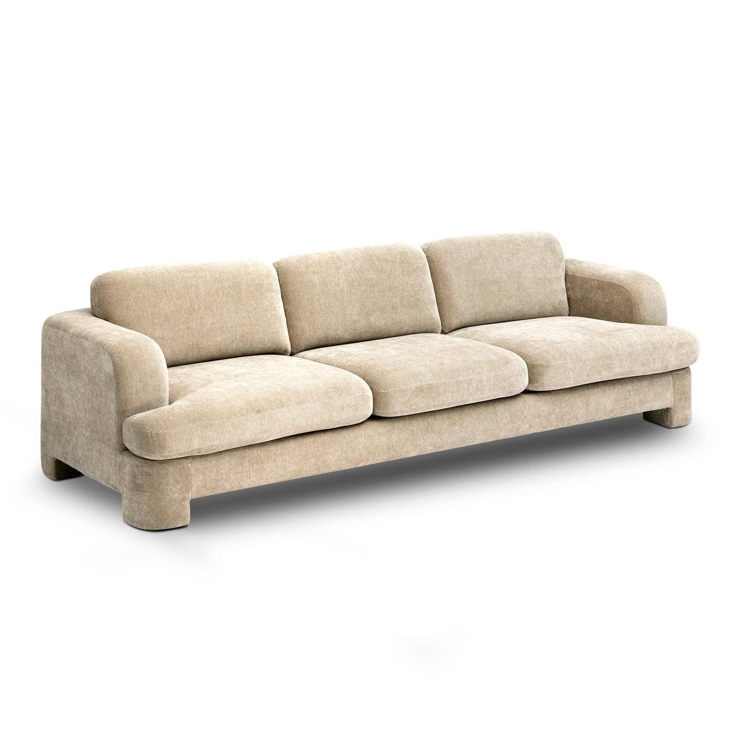 TOV Furniture Halsey 102" Textured Fabric Sofa