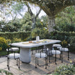 TOV Furniture Pansy Cream Outdoor Dining Chair