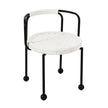 TOV Furniture Pansy Cream Outdoor Dining Chair