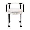 TOV Furniture Pansy Cream Outdoor Dining Chair