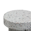 TOV Furniture Clover Faux Terrazzo Indoor / Outdoor Round Side Table