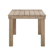 TOV Furniture Cassie Natural Rectangular Outdoor Dining Table