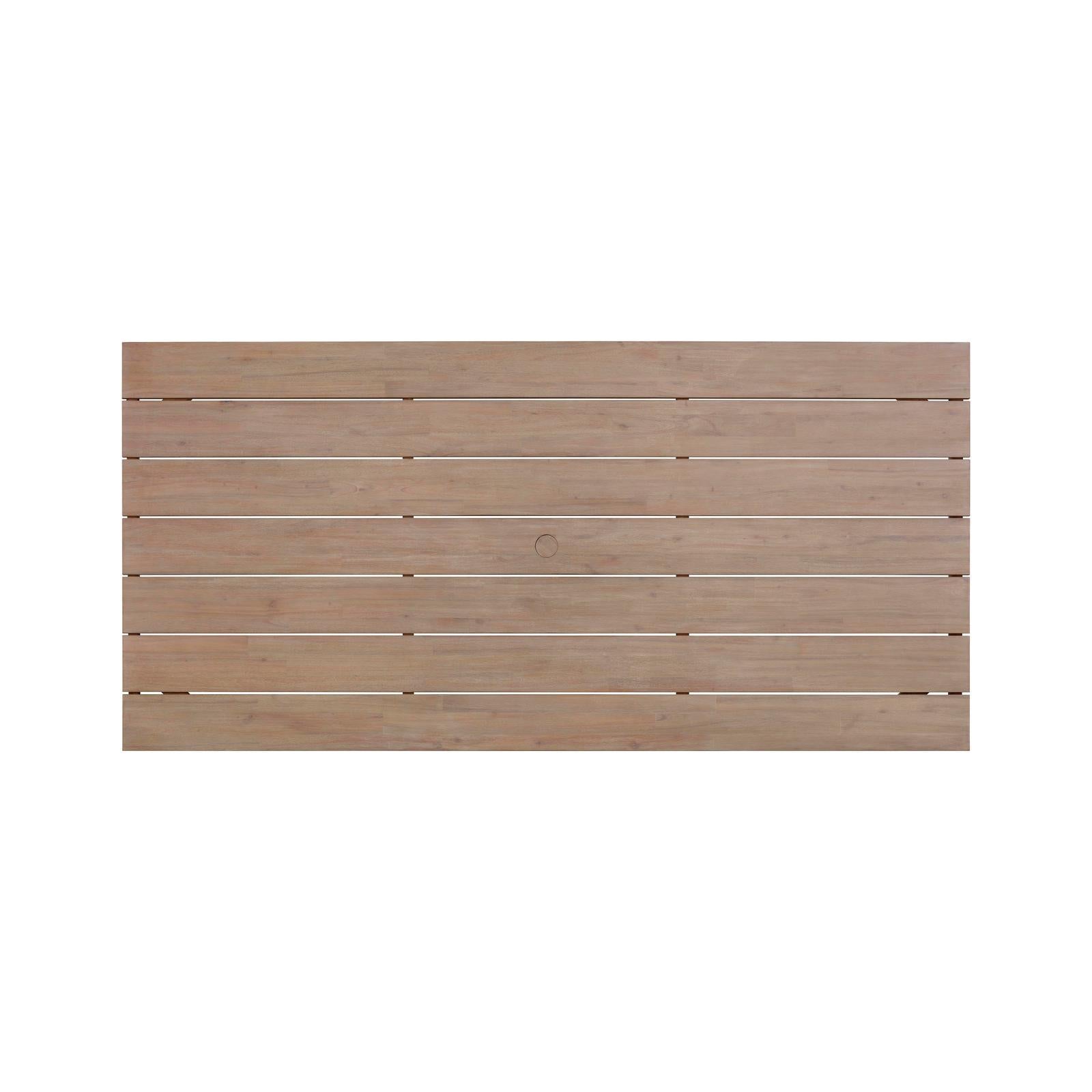 TOV Furniture Cassie Natural Rectangular Outdoor Dining Table