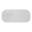 TOV Furniture Margot Light Grey Faux Plaster Indoor / Outdoor Concrete Dining Table