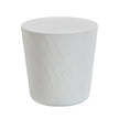 TOV Furniture Margot Light Grey Faux Plaster Indoor / Outdoor Concrete Stool