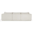 TOV Furniture Hangover 4-Piece Cream Performance Fabric Outdoor Modular Sectional