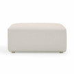 TOV Furniture Hangover Cream Performance Fabric Outdoor Ottoman