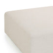 TOV Furniture Hangover Cream Performance Fabric Outdoor Ottoman