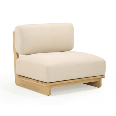 TOV Furniture Reavan Cream Outdoor Lounge Chair