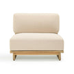 TOV Furniture Reavan Cream Outdoor Lounge Chair