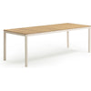 TOV Furniture Sardinia Light Teak Outdoor Rectangular Dining Table