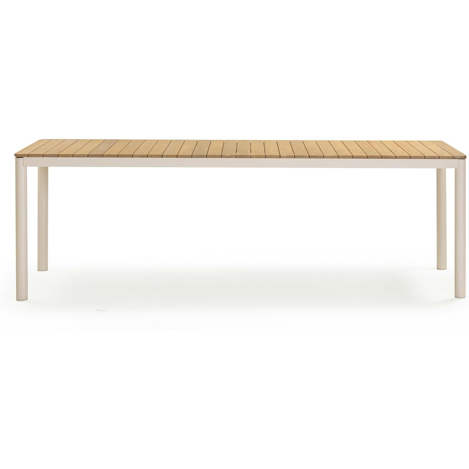 TOV Furniture Sardinia Light Teak Outdoor Rectangular Dining Table