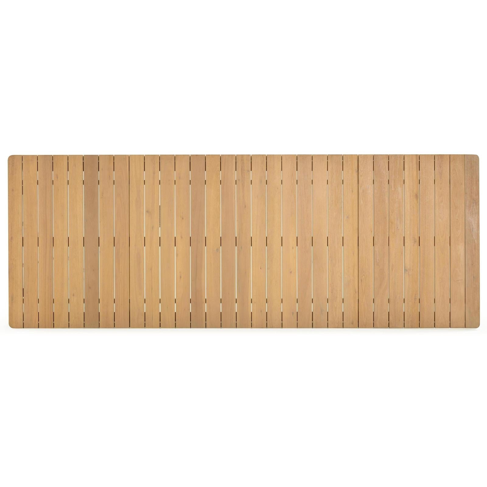 TOV Furniture Sardinia Light Teak Outdoor Rectangular Dining Table