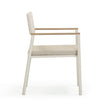 TOV Furniture Sardinia Cream Performance Fabric Outdoor Dining Chair - Set of 2
