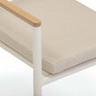 TOV Furniture Sardinia Cream Performance Fabric Outdoor Dining Chair - Set of 2