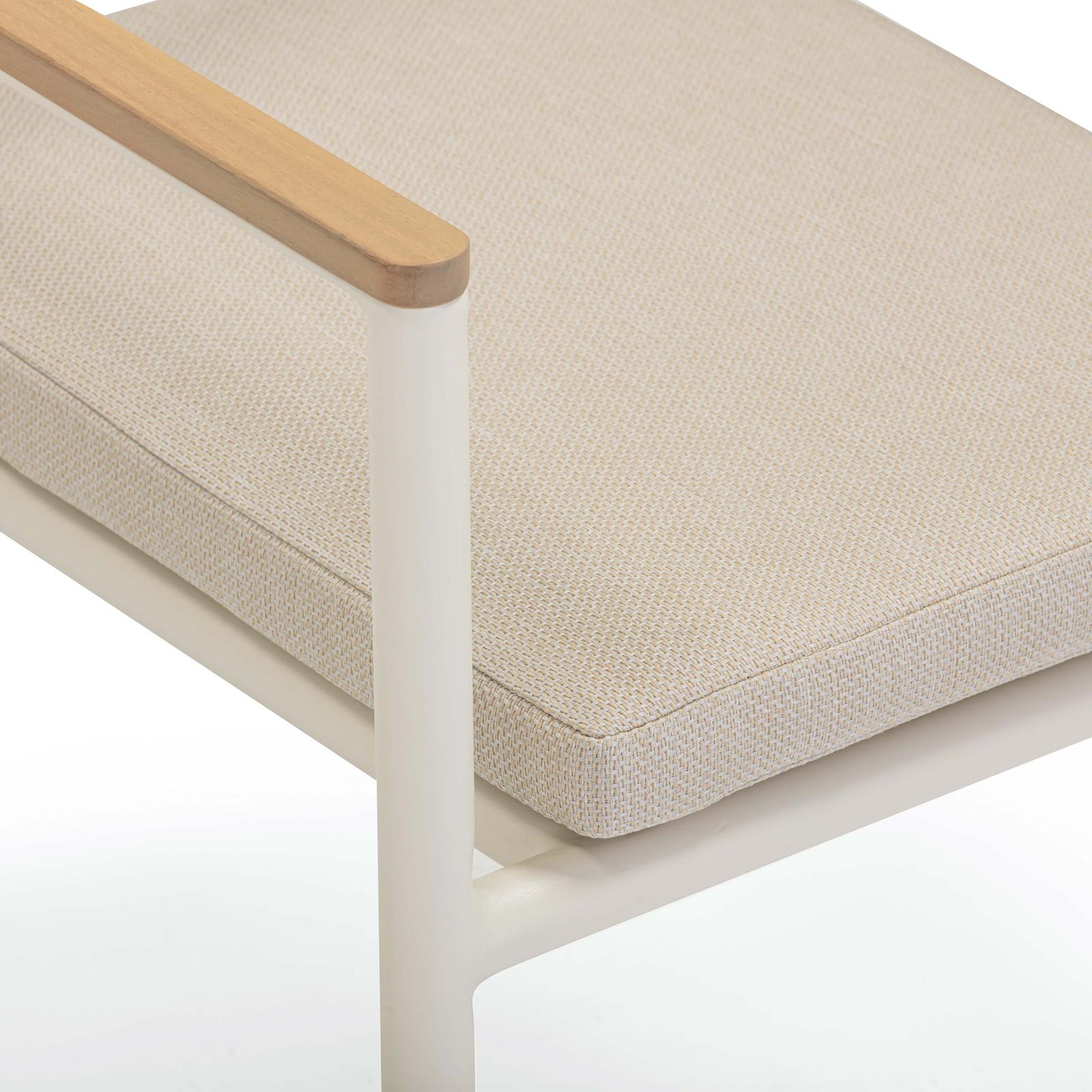 TOV Furniture Sardinia Cream Performance Fabric Outdoor Dining Chair - Set of 2
