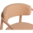 TOV Furniture Annika Textured Contract-Grade Fabric Outdoor Dining Arm Chair