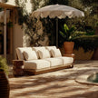 TOV Furniture Mora Cream Outdoor Sofa